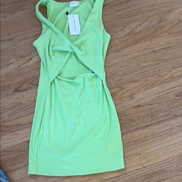 Lovers + Friends Green Halter Mini Dress for Cocktail - Picture 1 of 2